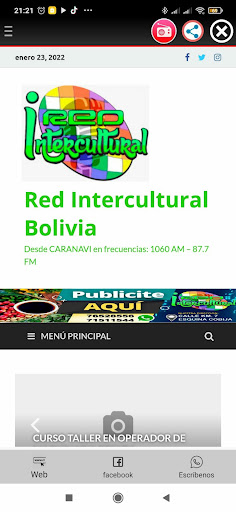 red Intercultural Bolivia