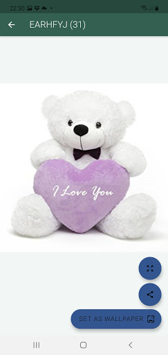 Android application Teddy Bears Day screenshort