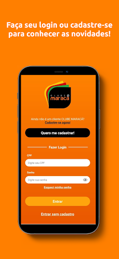 Android application CLUBE MARACÁ screenshort