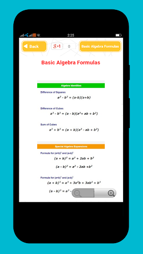 All Math Formulas Screen 3