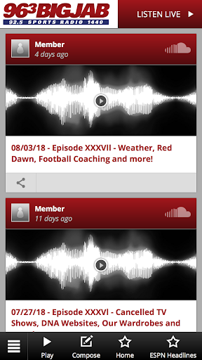 The Big Jab 92.5/96.3FM Screen 2