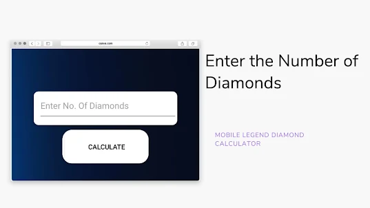 Calc Diamond : Legend Mob