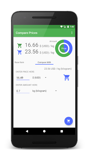 Compare Package Prices Screen 2