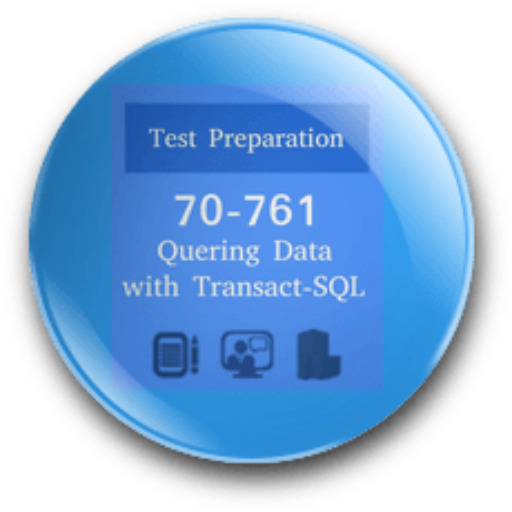 SQL 70-761 Preparation Exam logo