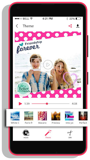 Friends Memory Video Maker Wit