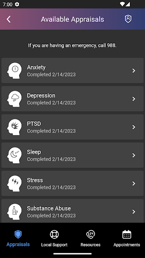 Android application SHIELD screenshort
