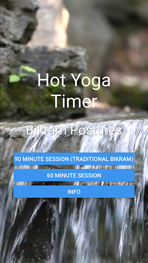 Android application Bikram Hot Yoga Timer - 26 & 2 screenshort