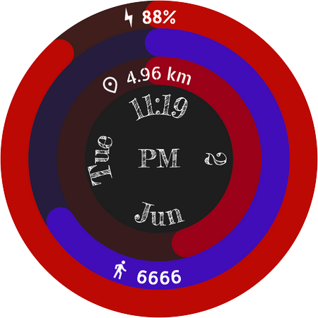Digital Activity Rings Screen 3