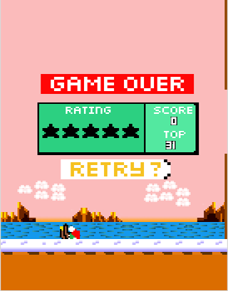 FLAP RETRO BIRDS