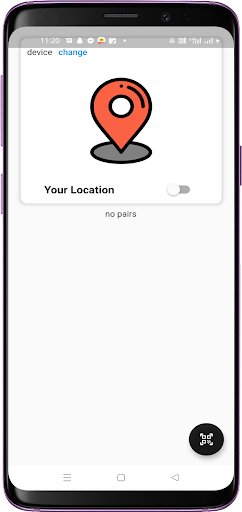 Android application Live Location Tracker screenshort