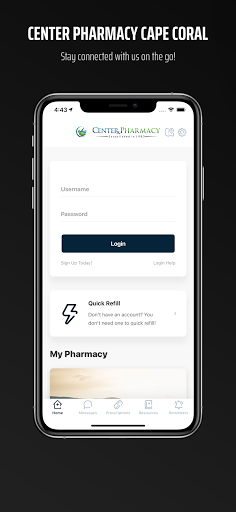 Android application Center Pharmacy Cape Coral screenshort