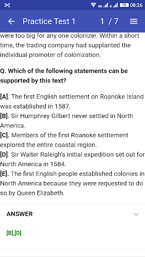 PTE READING PRACTICE TESTS