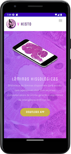 Android application VHISTO - Histologia UERJ screenshort