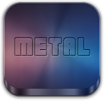 Cover Image of Herunterladen Metal icon pack - Metallic Ico  APK