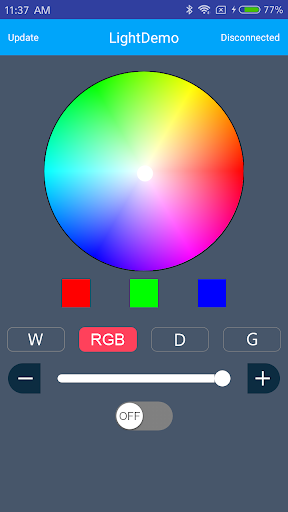 LightDemo Screen 2