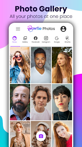Android application Wowfie Photos screenshort