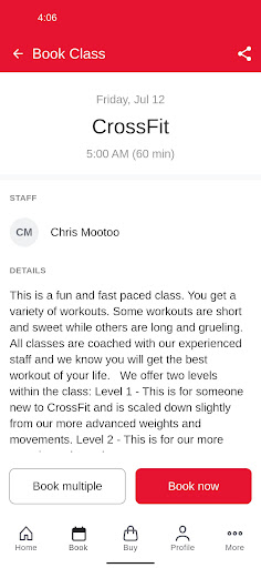 CrossFit South Bay Screen 3