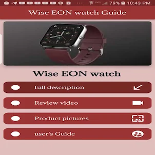 Boat Wise EON smart watch help