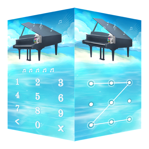 AppLock Live Theme Piano logo