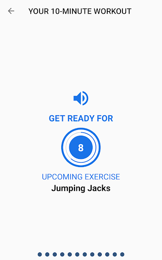 Your 10-Minute Workout Screen 3