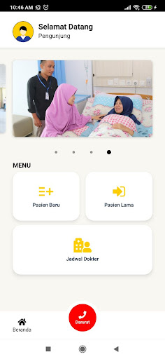 Android application FastMu Healthcare screenshort
