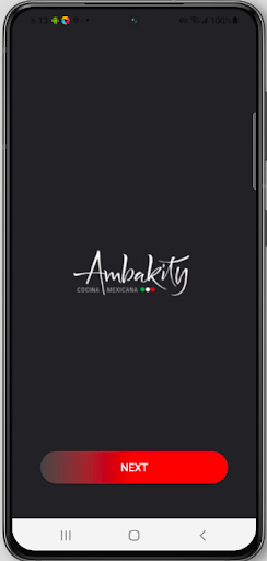 Android application Ambakity Cocina Mexicana screenshort