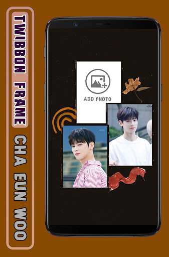 Android application Twibbon Frame Cha Eun Woo HD screenshort