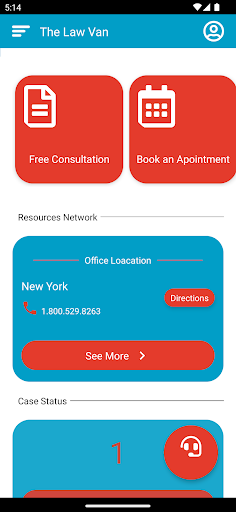 Android application The Law Van screenshort