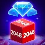 Cover Image of डाउनलोड चेन क्यूब 2048: 3डी मर्ज गेम 1.54.11 APK