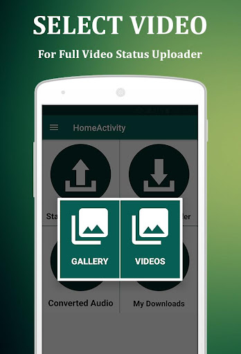 Full Video Status & Downloader Screen 2