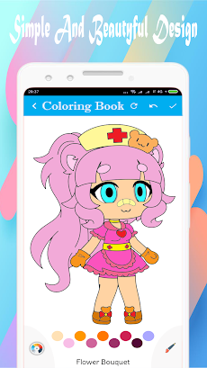 Chibi Coloring Bookのおすすめ画像1