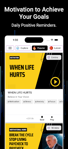 Screenshot of Motivational Quotes - Daily