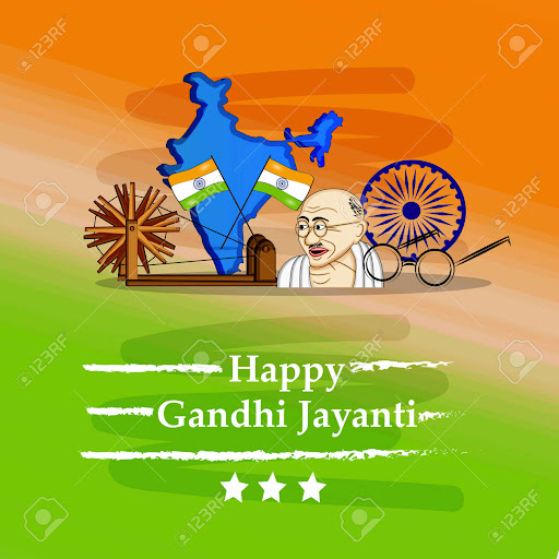 Gandhi Jayanti Greetings Screen 2