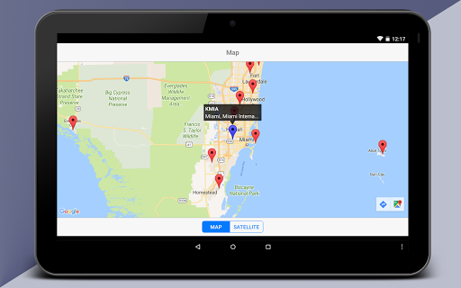 Screenshot of PilotWeather