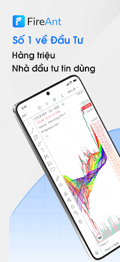 Android application FireAnt - Chứng khoán, Đầu tư screenshort