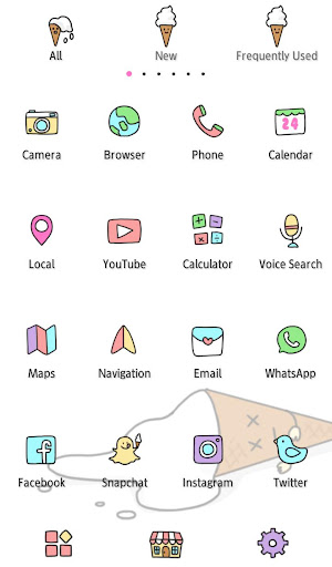 Omg! Ice Cream! Theme Screen 3