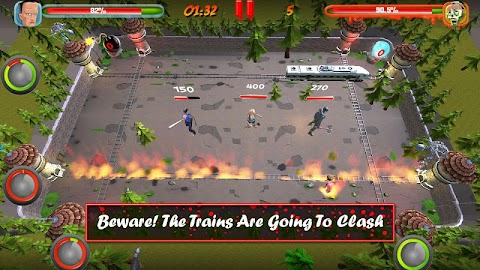 Zombie War vs. Train : AR Gameのおすすめ画像3