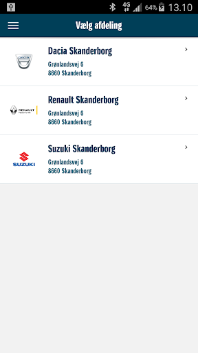 Skanderborg Bilcentrum Screenshot