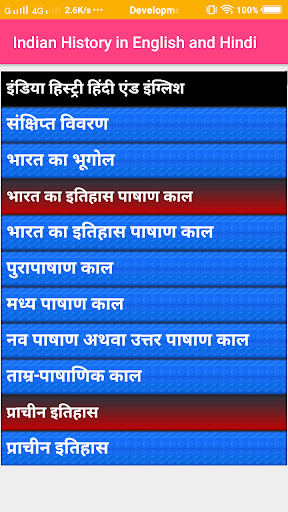 Indian History in English Screen 2