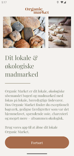 Android application Organic Market screenshort