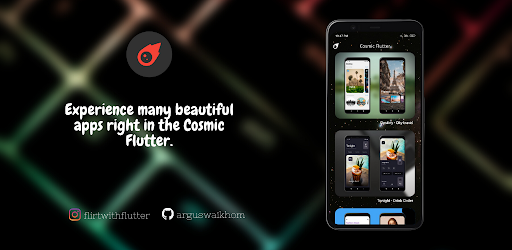 Cosmic Flutter Screen 2