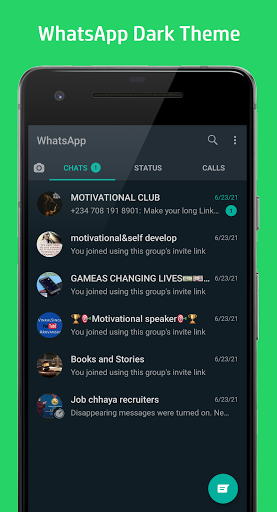 Dark Mode for Apps Night Mode Screen 2