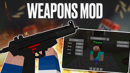 Gun Mod for Minecraft App 2024 1