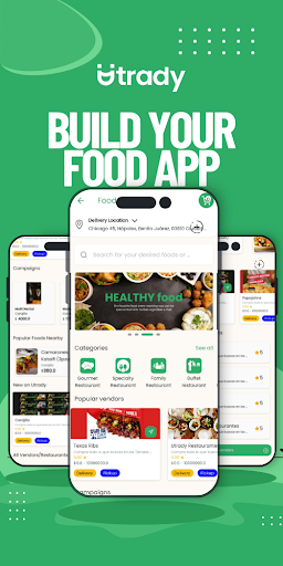 Android application Utrady Food screenshort