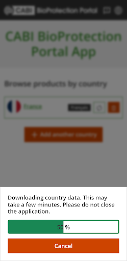 CABI BioProtection Portal Screen 2