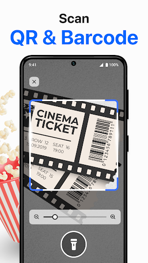 Android application QR Code & Barcode Scanner Plus screenshort