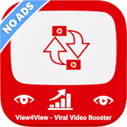 View4View-ViralVideoBooster, Video,Chanel Promoter  Icon