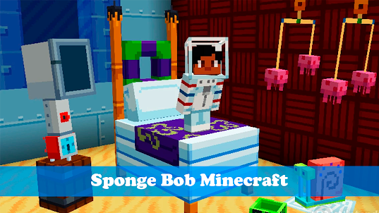 Sponge Bob Minecraft Mod Games