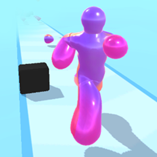 Blob Race 3D logo