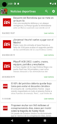Noticias Deportivas Screen 3